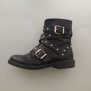Le Chateau studded moto boots